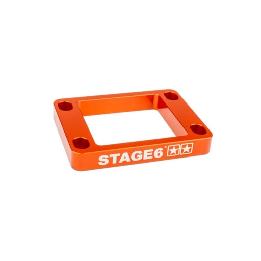 [S6-3318809/OR] Suplemento caja de láminas Derbi / Minarelli AM6 10mm Stage6 R/T - naranja