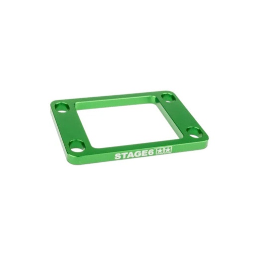[S6-3318810/GR] Suplemento caja de láminas Derbi / Minarelli AM6 5mm Stage6 R/T - verde