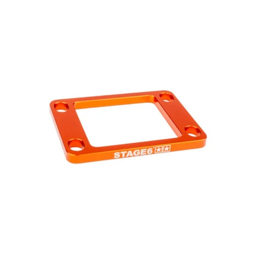 [S6-3318810/OR] Suplemento caja de láminas Derbi / Minarelli AM6 5mm Stage6 R/T - naranja
