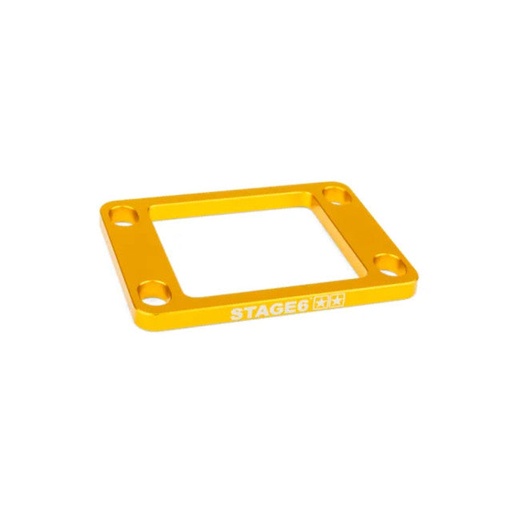 [S6-3318810/YE] Suplemento caja de láminas Derbi / Minarelli AM6 5mm Stage6 R/T - amarillo