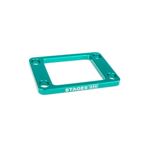 [S6-3318810/TU] Suplemento caja de láminas Derbi / Minarelli AM6 5mm Stage6 R/T - turquesa