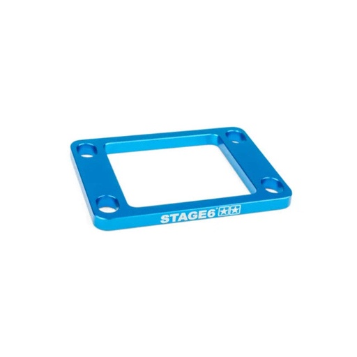 [S6-3318810/BL] Suplemento caja de láminas Derbi / Minarelli AM6 5mm Stage6 R/T - azul