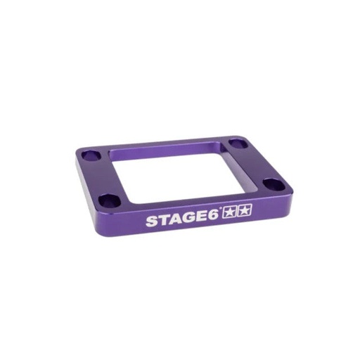 [S6-3318811/PU] Suplemento caja de láminas inclinada 5º Derbi / Minarelli AM6 Stage6 R/T - violeta