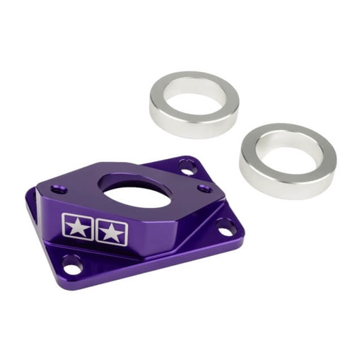[S6-3318807/PU] Tobera de admisión Derbi / Minarelli AM6 Stage6 High Flow MK2 d=28mm - violeta