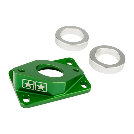 [S6-3318807/GR] Tobera de admisión Derbi / Minarelli AM6 Stage6 High Flow MK2 d=28mm - verde