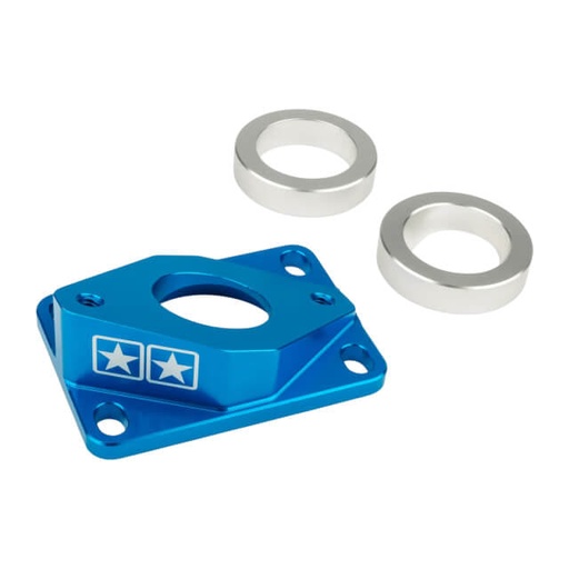 [S6-3318807/BL] Tobera de admisión Derbi / Minarelli AM6 Stage6 High Flow MK2 d=28mm - azul