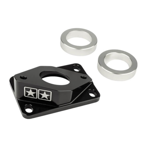 [S6-3318807/BK] Tobera de admisión Derbi / Minarelli AM6 Stage6 High Flow MK2 d=28mm - negro
