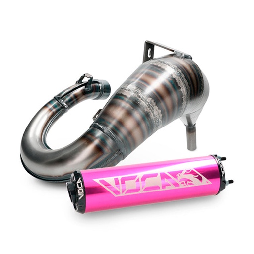 [VCR-RD36183/PUBK] Escape Yamaha DT50 MBK X-Limit VOCA Cross Rookie 50/70cc (CE) silenciador violeta