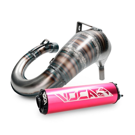 [VCR-RD36192/PIBK] Escape Derbi Senda/DRD / Aprilia RX/SX Cross Rookie 50/70cc Voca (CE) - silenciador rosa