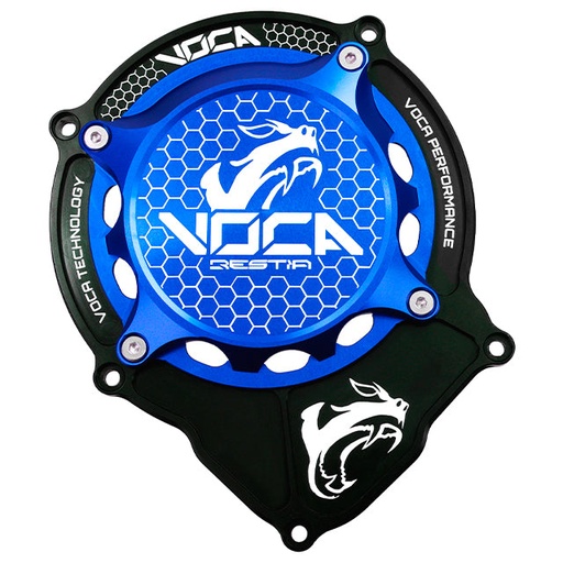 [VCR-RD10188.COVER/BL] Tapa de encendido completa VOCA CNC Minarelli AM6 - azul
