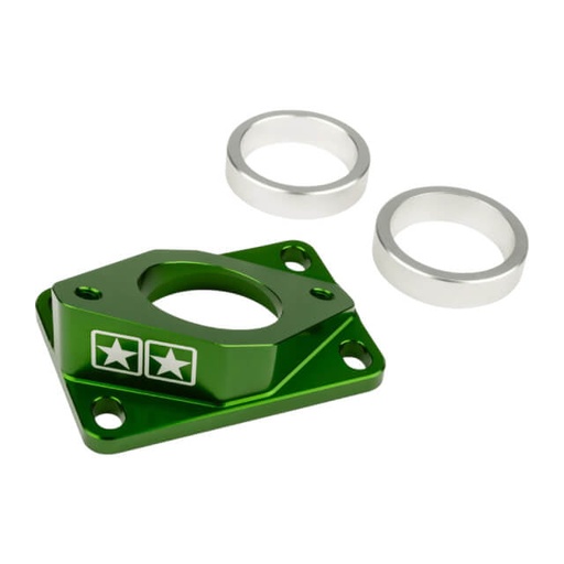 [S6-3318808/GR] Tobera de admisión Derbi / Minarelli AM6 Stage6 High Flow MK2 d=34mm - verde
