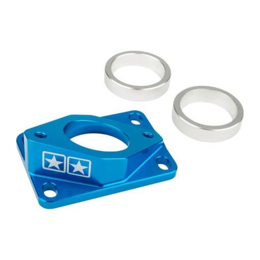 [S6-3318808/BL] Tobera de admisión Derbi / Minarelli AM6 Stage6 High Flow MK2 d=34mm - azul