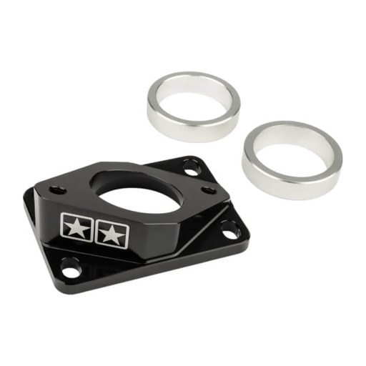 [S6-3318808/BK] Tobera de admisión Derbi / Minarelli AM6 Stage6 High Flow MK2 d=34mm - negro