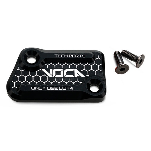 [VCR-SD760.35005/BK] Tapa bomba de freno VOCA CNC Rieju MRT / RR / SMX 50cc AJP - negro