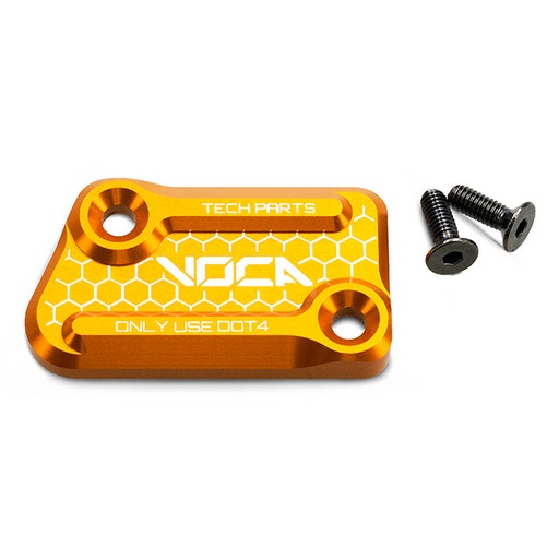 [VCR-SD760.35005/GO] Tapa bomba de freno VOCA CNC Rieju MRT / RR / SMX 50cc AJP - oro