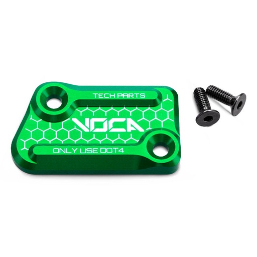 [VCR-SD760.35005/GR] Tapa bomba de freno VOCA CNC Rieju MRT / RR / SMX 50cc AJP - verde