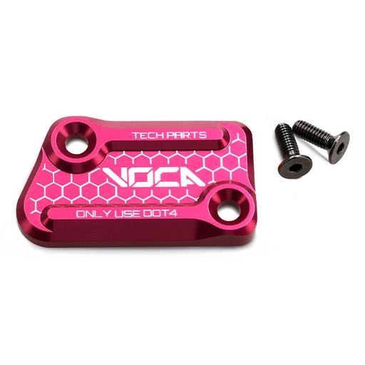 [VCR-SD760.35005/PI] Tapa bomba de freno VOCA CNC Rieju MRT / RR / SMX 50cc AJP - rosa