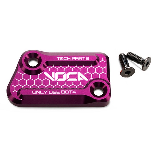 [VCR-SD760.35005/PU] Tapa bomba de freno VOCA CNC Rieju MRT / RR / SMX 50cc AJP - violeta