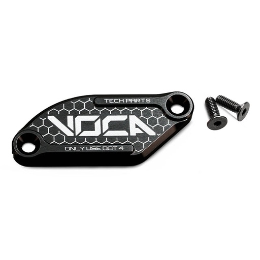 [VCR-SD760.36715/BK] Tapa bomba de freno VOCA CNC Derbi Senda / Rieju MRT / Aprilia SX J.Juan - negro