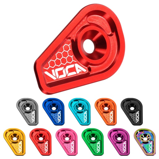 [VCR-RD13.90QUICK.2/RE] Tapa mando de gas VOCA Bestia CNC - rojo