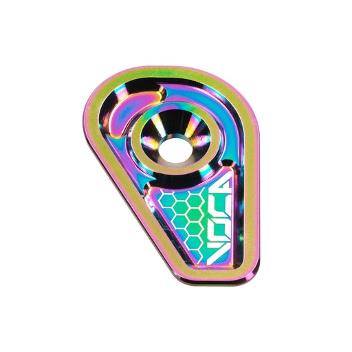 [VCR-RD13.90QUICK.2/TI] Tapa mando de gas VOCA Bestia CNC - neocromado