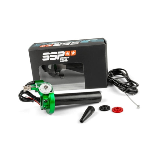 [S6-SSP115/GR] Mando de gas 88º horizontal Stage6 - verde