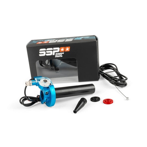 [S6-SSP115/BL] Mando de gas 88º horizontal Stage6 - azul