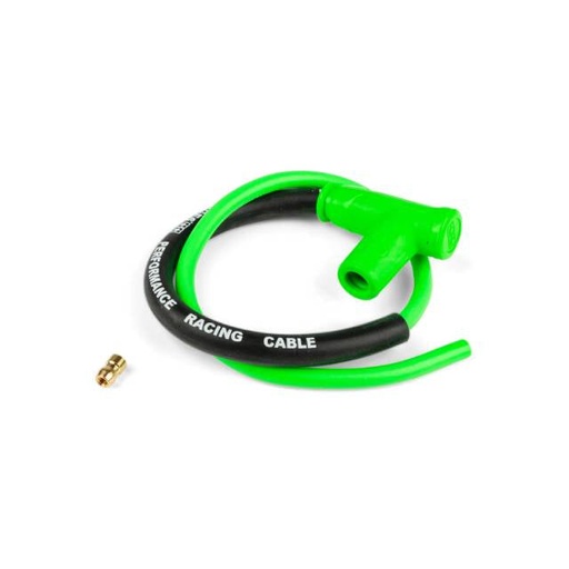 [S6-4510001/GR] Pipa de bujía 90º con cable Stage6 - verde