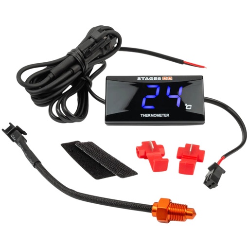 [S6-4038/BK] Marcador temperatura digital Stage6 Slim Line - azul