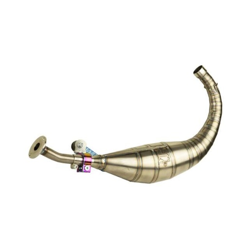 [KR746F-256] Bufanda de escape titanio KRM Minarelli AM6 80-90cc