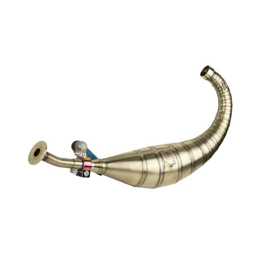 [KR750F-124] Bufanda de escape titanio KRM Derbi 100-115cc