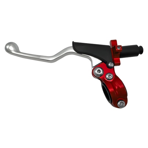 [AP25CL17.STY/RE] Maneta de embrague regulable Shorty AllPro - rojo