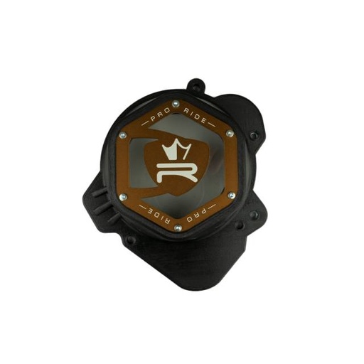 [KR880F] Tapa encendido Derbi KRM Pro Ride - negro/marrón
