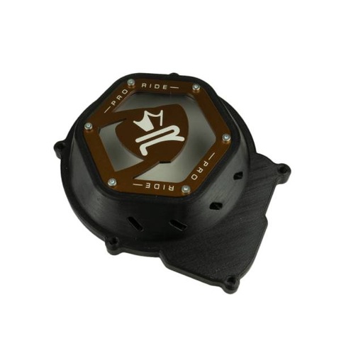 [KR876F] Tapa encendido Minarelli AM6 KRM Pro Ride - negro/marrón