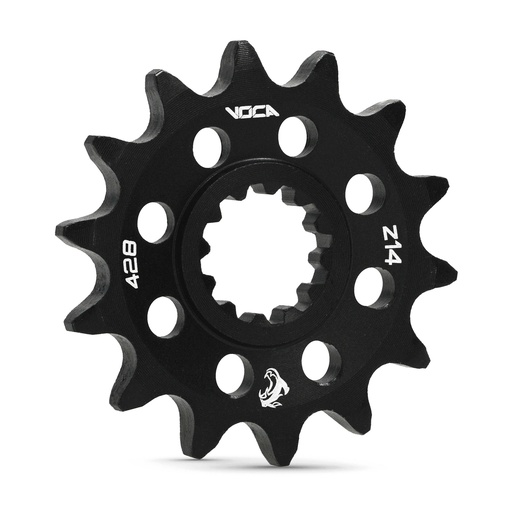 [VCR-RD428.188.14/BK] Piñón Minarelli AM6 Z-14 428 VOCA Racing - negro