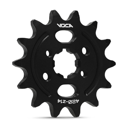 [VCR-RD420.193.14/BK] Piñón Derbi Euro 2 / 3 / 4 Z-14 420 VOCA Racing - negro