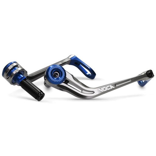[VCR-SD750R/BL] Protector de manetas universal CNC VOCA EVO - azul