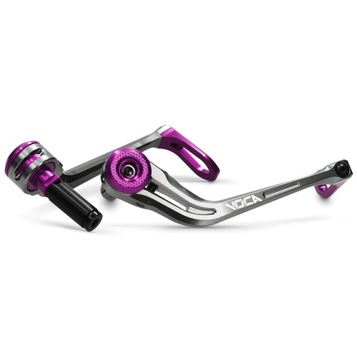 [VCR-SD750R/PU] Protector de manetas universal CNC VOCA EVO - violeta
