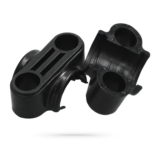 [AP100PB60.CLP.04] Abrazadera inferior de la barra de dirección Quad eléctrico QX-E Allpro