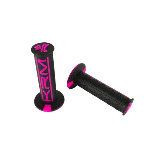 [KR885F] Puños KRM Pro Ride - negro/rosa