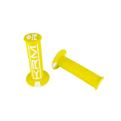 [KR890F] Puños KRM Pro Ride - amarillo/blanco