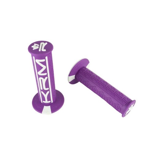 [KR891F] Puños KRM Pro Ride - violeta/blanco