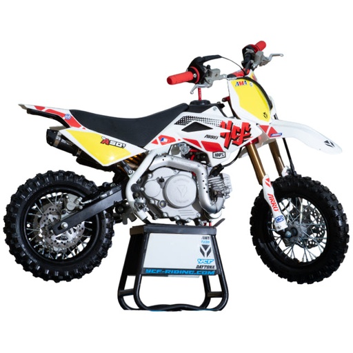 [25-50A-LTWH] Pitbike YCF 50A Limited Edition blanca