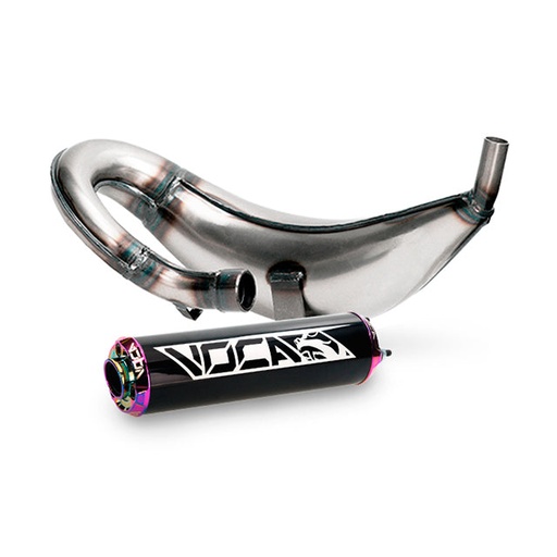 [VCR-RD39192/BKTI] Escape Derbi Senda/DRD / Aprilia RX/SX VOCA Cross (CE) - silenciador neocromado