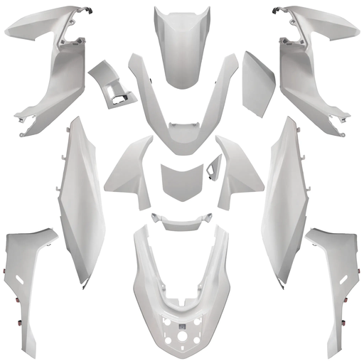 [AP55BP10.622.WP] Carenados Honda PCX 125 Euro 5+ >2025 K1Y 16 piezas Allpro - Blanco perla Snowflake NH-D01