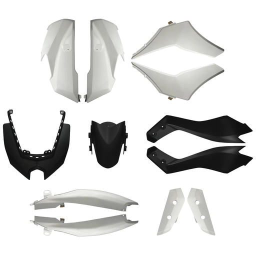 [AP55BP10.647.WH] Carenados Yamaha N-MAX Euro 5+ >2025 12 piezas AllPro - Blanco Milky