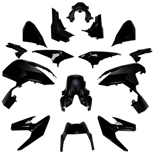 [AP55BP10.635.BK] Kit carenados Honda ADV 350 22-24 14 piezas Negro Perla Nightstar AllPro