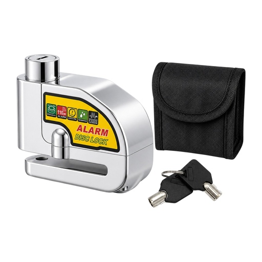 [AP50AL05.CR] Candado disco antirobo con alarma d.5mm Allpro
