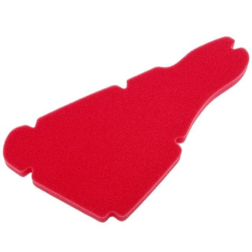 [AF00000000013] Esponja de filtro de aire Artein, Piaggio Airbox grande, (Runner / Stalker/ NRG Extreme)l, rojo