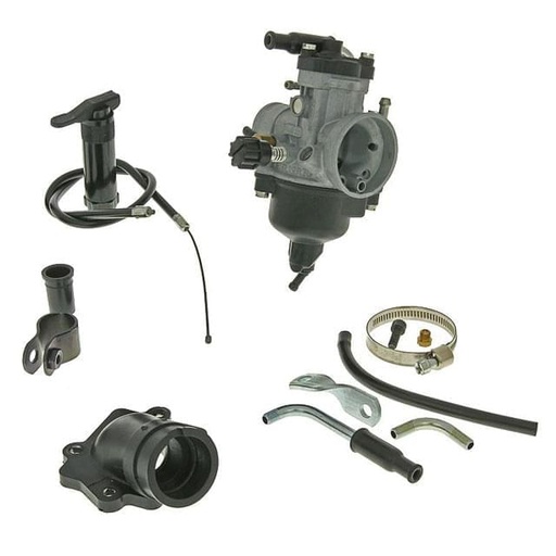 [1611430] Carburador (kit), Malossi, Dell Orto, Minarelli 100c.c. (22mm PHVB Dellorto DS)